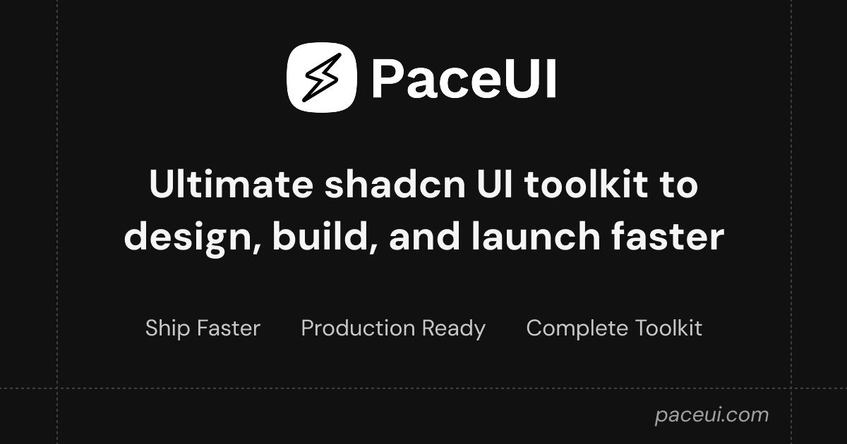 @pacekit preview